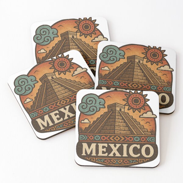 Item preview, Mexico Culture Sticker – Chichen Itzá designed and sold by Naau.us.