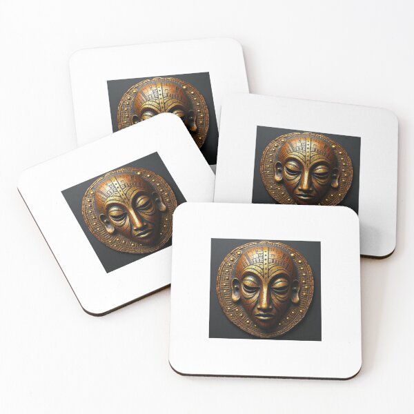 Item preview, Ancestral Golden Mask – Sacred Memory designed and sold by MOUITYS.