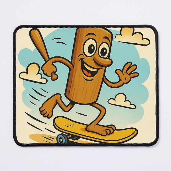 Item preview, Tung Tung Sahur skater designed and sold by MA-ArtProds.