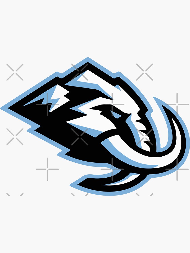 Thumbnail 3 of 3, Sticker, Utah Mammoth Hockey designed and sold by comrade-an.