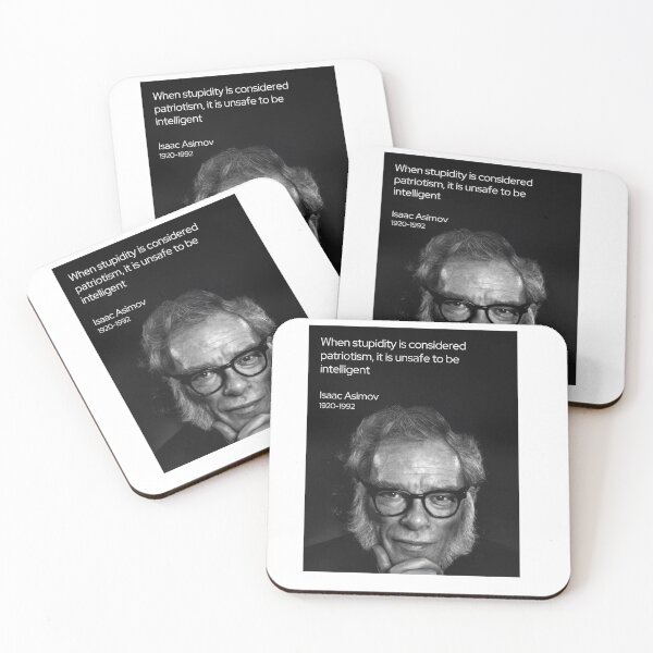 Item preview, Isaac Asimov quote designed and sold by Y-Signal.