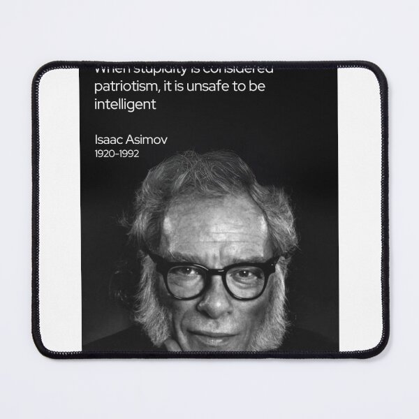 Item preview, Isaac Asimov quote designed and sold by Y-Signal.