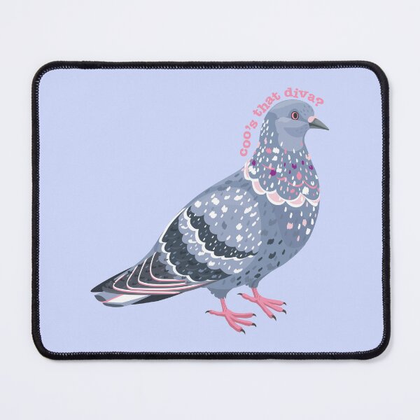 Item preview, Coo's That Diva? Pigeon Sticker designed and sold by KittyStrand.