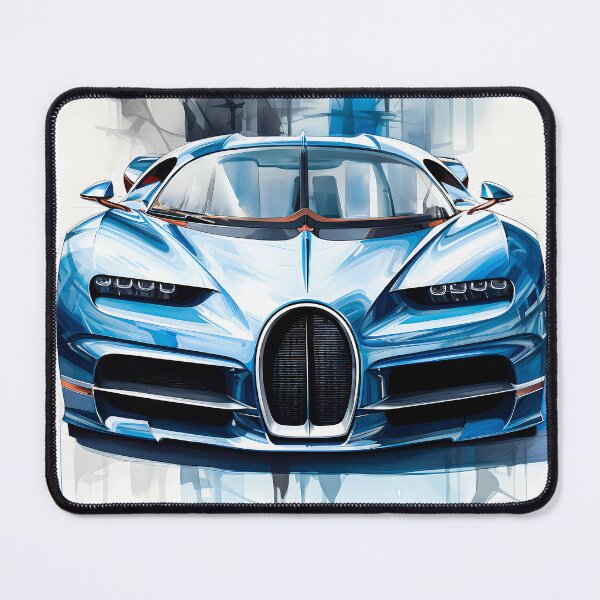 Item preview, Modern Hypercar Reflected On White Minimalist Background designed and sold by RevUpDesign.