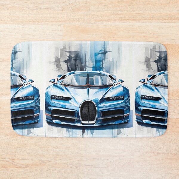 Item preview, Modern Hypercar Reflected On White Minimalist Background designed and sold by RevUpDesign.