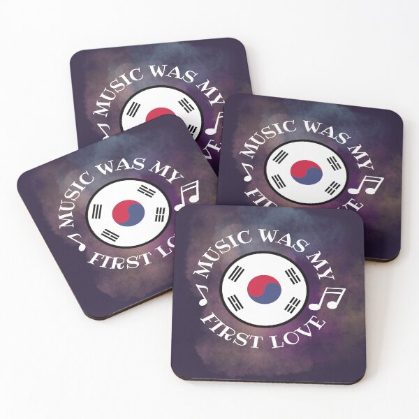 Item preview, Music was my first love - Korea kpop white designed and sold by LiskoDesign.