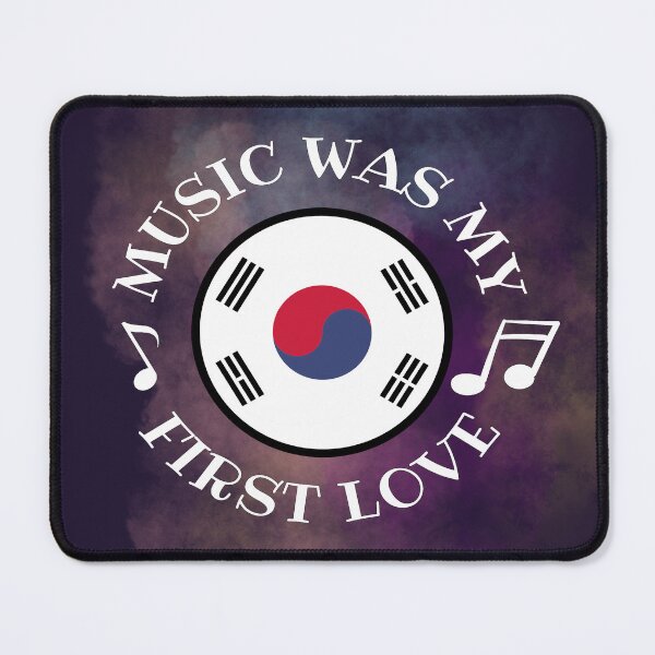 Item preview, Music was my first love - Korea kpop white designed and sold by LiskoDesign.