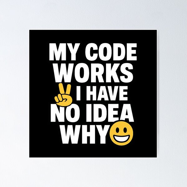 Artikel-Vorschau von Code funktioniert, keine Ahnung warum 2 – Classic Dev, designt und verkauft von nerdguy404.