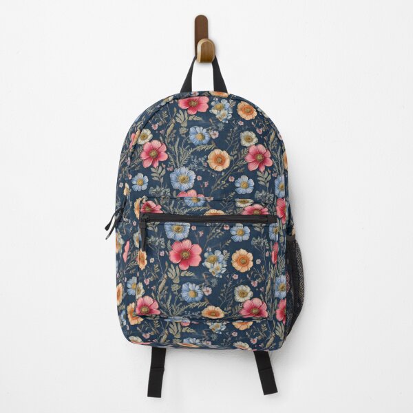 Item preview, Embroidered style wildflowers designed and sold by Designbes.