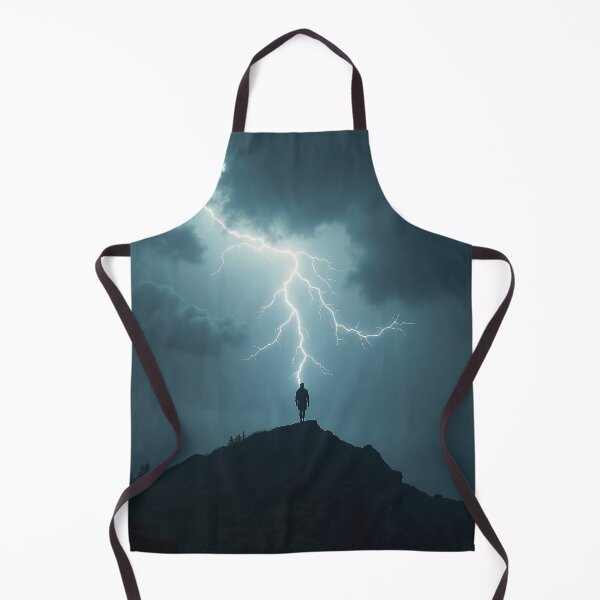 Item preview, Lightning Power Graphic Tee – Bold & Electrifying Style designed and sold by apoknight.
