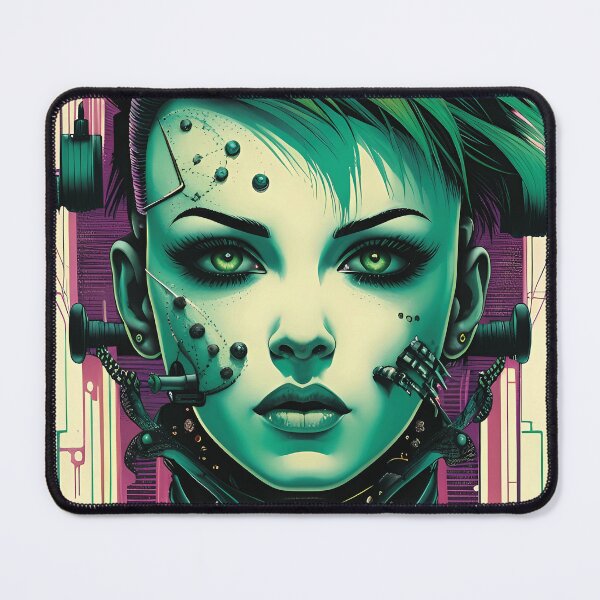 Item preview, Robotic cyberpunk girl collection designed and sold by Aishika.