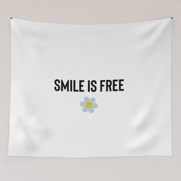 Item preview, SMILE IS FREE designed and sold by IMAGINE ME.