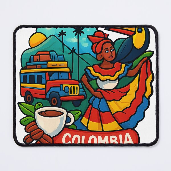 Item preview, Copia de Copia de Colombia – Colorful Colombian Pride Design designed and sold by Naau.us.