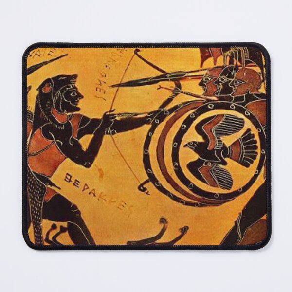 Item preview, Ancient Greek Mythology Figure – Classic Pottery Art Style designed and sold by VintageManiac.