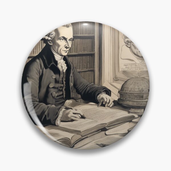 Item preview, Philosopher's Study Immanuel Kant  Philosophy Lovers Gift designed and sold by andrew758.