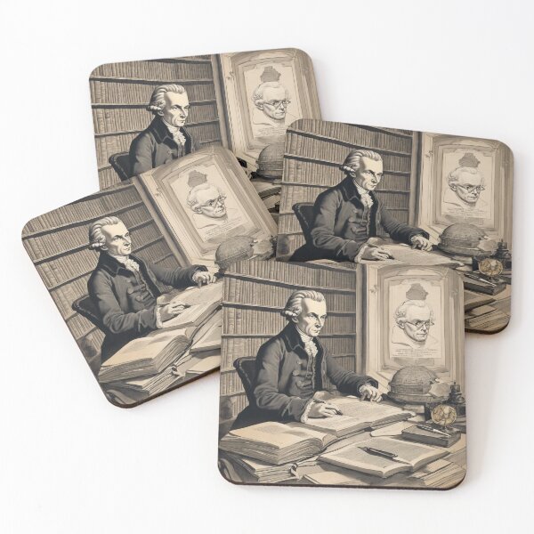 Item preview, Philosopher's Study Immanuel Kant  Philosophy Lovers Gift designed and sold by andrew758.