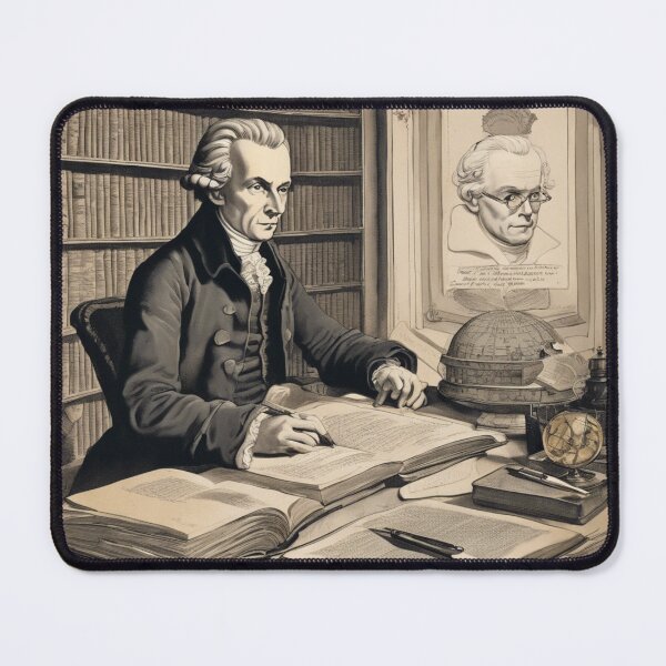 Item preview, Philosopher's Study Immanuel Kant Philosophy Lovers Gift designed and sold by andrew758.