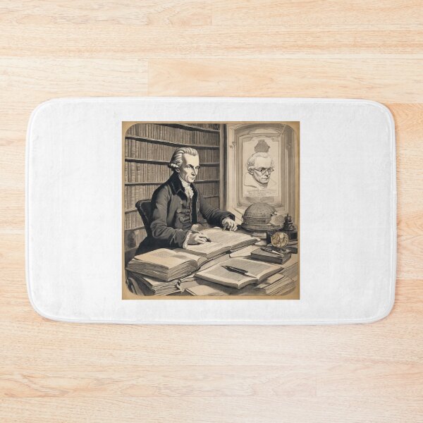 Item preview, Philosopher's Study Immanuel Kant  Philosophy Lovers Gift designed and sold by andrew758.