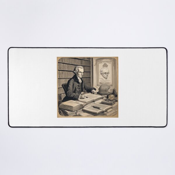 Item preview, Philosopher's Study Immanuel Kant  Philosophy Lovers Gift designed and sold by andrew758.