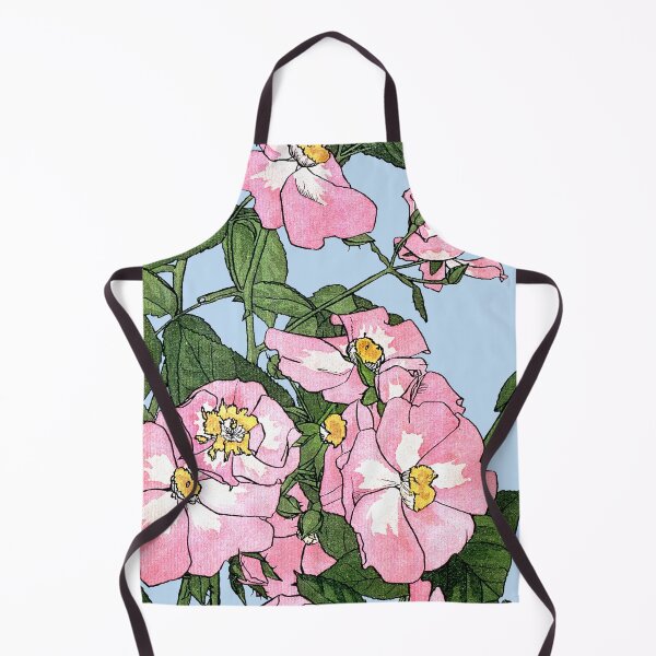 Item preview, Art Nouveau Pink Prairie Rose American Hannah Borger Overbeck 1915 designed and sold by Pixelchicken.