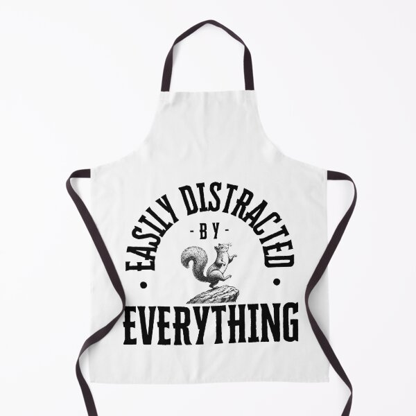 Item preview, Easily Distracted by Everything – Funny ADHD Squirrel designed and sold by digifaxdesign.