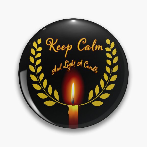 Item preview, Keep Calm And Light A Candle designed and sold by ORTHODX.
