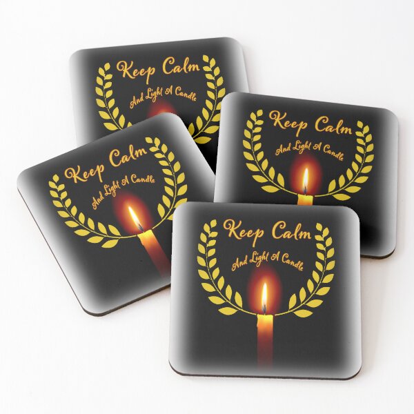 Item preview, Keep Calm And Light A Candle designed and sold by ORTHODX.