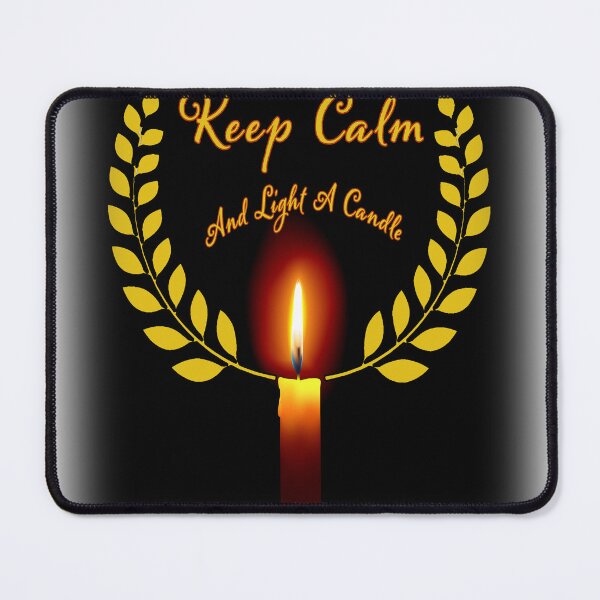 Item preview, Keep Calm And Light A Candle designed and sold by ORTHODX.