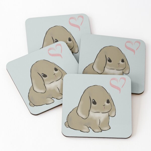 Item preview, Cute Holland lop bunny  designed and sold by LiskoDesign.