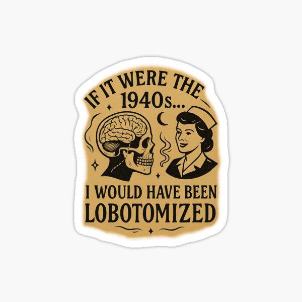 Item preview, Lobotomy Chic: A 1940s Mood designed and sold by Tired Witch Trading Co..