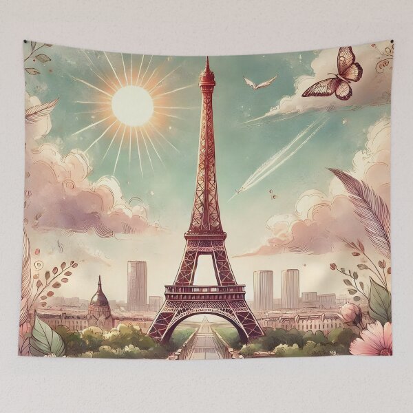 Item preview, Patterns - World Landmark Eiffel Tower designed and sold by BreezyDawnDesigns.