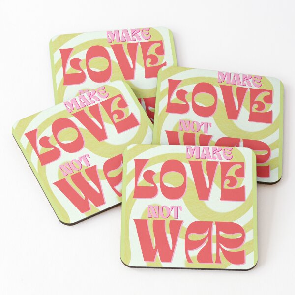 Item preview, make love, not war designed and sold by liliianna.