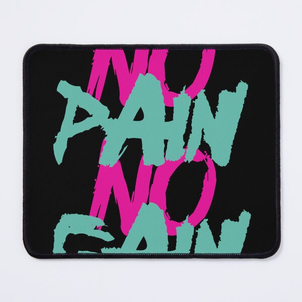 Item preview, No Pain No Gain Motivational Gym Quote – Fitness Workout Inspiration Design designed and sold by typoinspired.