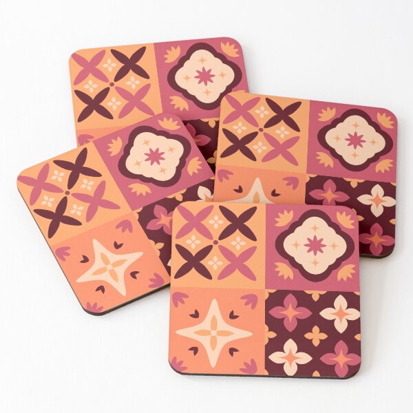 Item preview, Flora Tiles designed and sold by kornerupine.