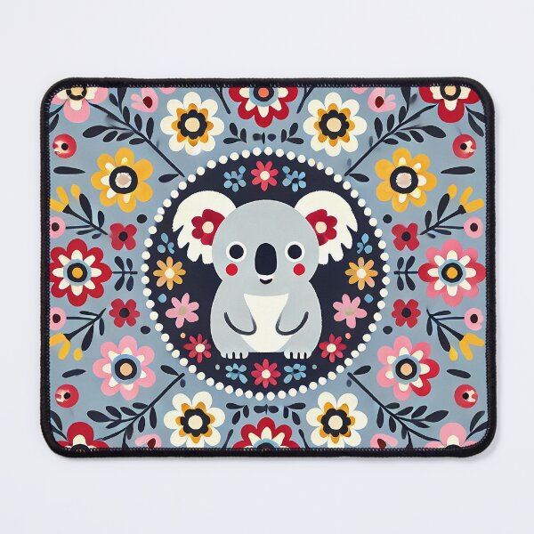 Item preview, Cute Baby Koala - Scandinavian Folk Art by heidiannemorris © designed and sold by FOLK ART FUSION by heidiannemorris.