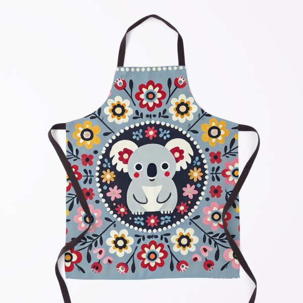 Item preview, Cute Baby Koala - Scandinavian Folk Art by heidiannemorris © designed and sold by FOLK ART FUSION by heidiannemorris.