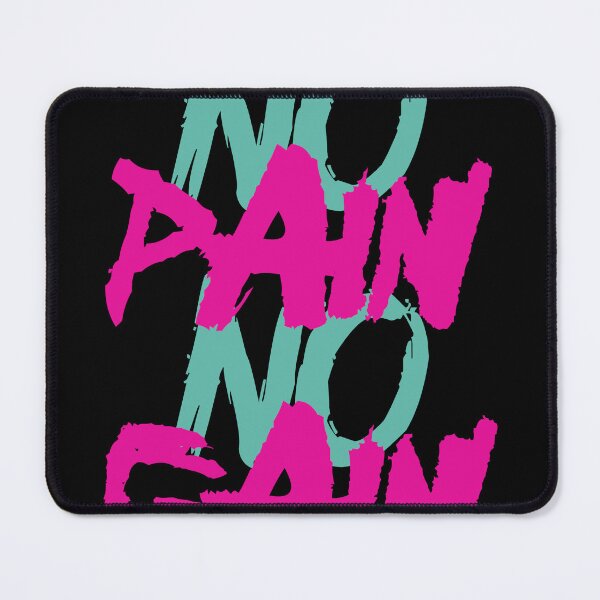 Item preview, No Pain No Gain Motivational Gym Quote – Fitness Workout Inspiration Design designed and sold by typoinspired.
