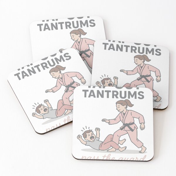 Item preview, Tap Out Tantrums Pass The Guard BJJ Mom Shirts designed and sold by deathbygrapplin.