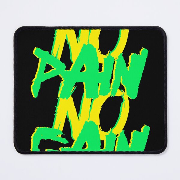 Item preview, No Pain No Gain Workout Motivation designed and sold by typoinspired.