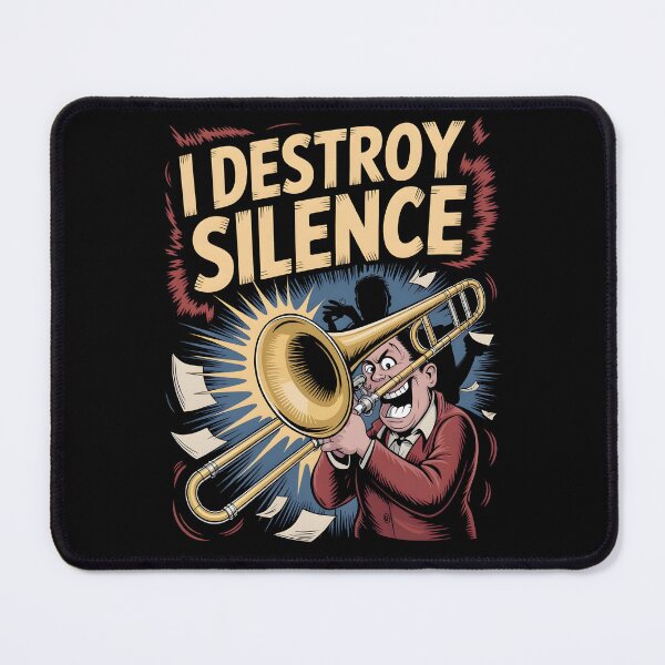 Item preview, I Destroy Silence Recto Trombone designed and sold by AniArtPL.