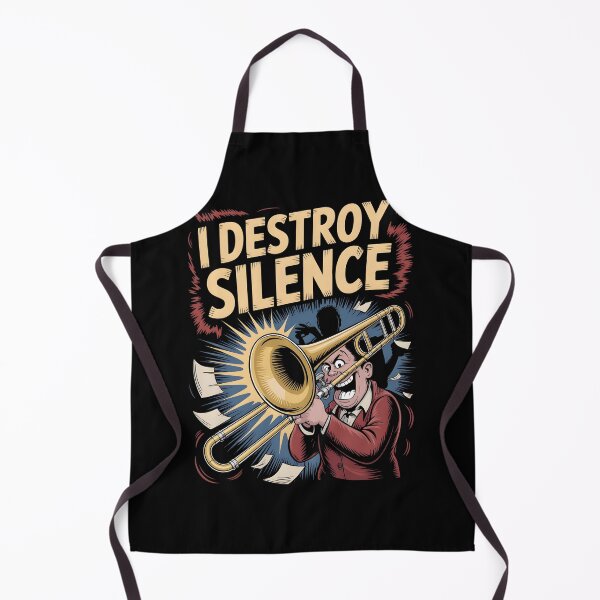 Item preview, I Destroy Silence Recto Trombone designed and sold by AniArtPL.