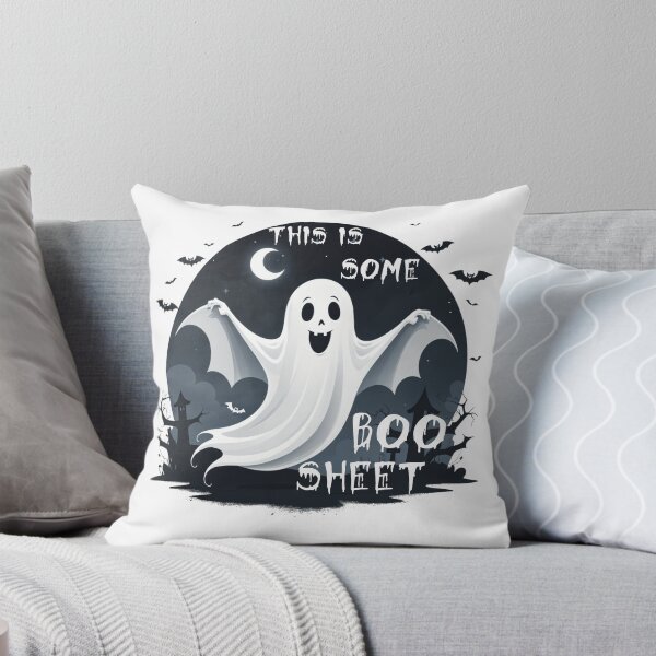 Aperçu de l'œuvre This is some boo sheet Spooky Ghost Night créée et vendue par latelierdechris.