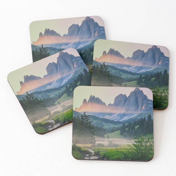 Item preview, A photograph of an Apocalyptic Mountain Landscape at Cloudy Morning designed and sold by miraaavikko.