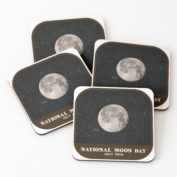 Item preview, National Moon Day designed and sold by RabbitK.