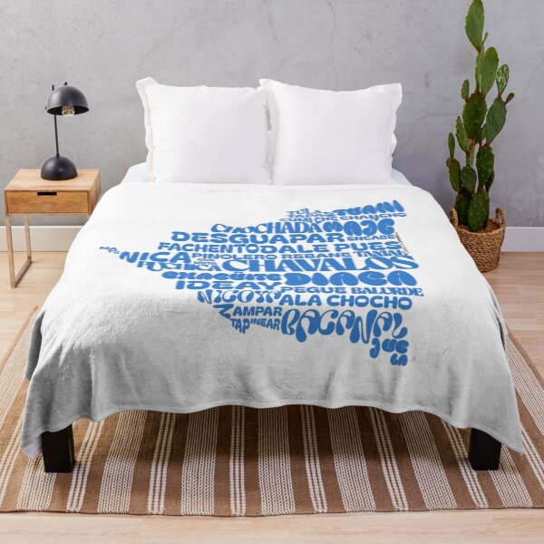 Item preview, Map Of Nicaragua With Nicaraguan Words designed and sold by Claustronautas.