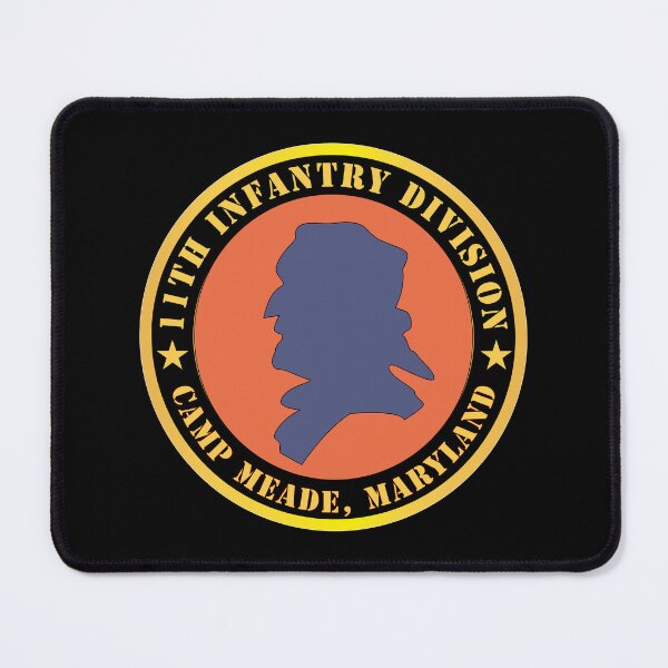 Item preview, Army - 11th Infantry Division - Camp Meade, Maryland X 300 designed and sold by Military Insignia Products.