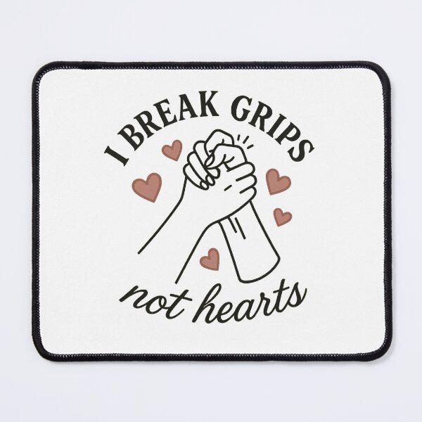 Item preview, I Break Grips Not Hearts BJJ Mom Shirts - Jiu Jitsu Mother's Day Gift designed and sold by deathbygrapplin.