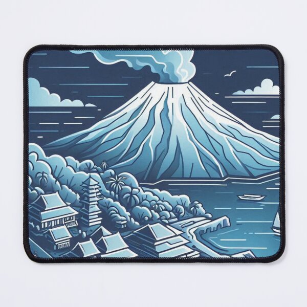 Item preview, 3D Vector View of Banyuwangi City from Above – Futuristic AI Art Design for Urban Lovers and Travel-Inspired Fashion designed and sold by knalpot-design.