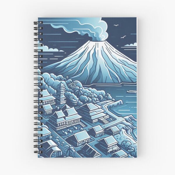 Item preview, 3D Vector View of Banyuwangi City from Above – Futuristic AI Art Design for Urban Lovers and Travel-Inspired Fashion designed and sold by knalpot-design.
