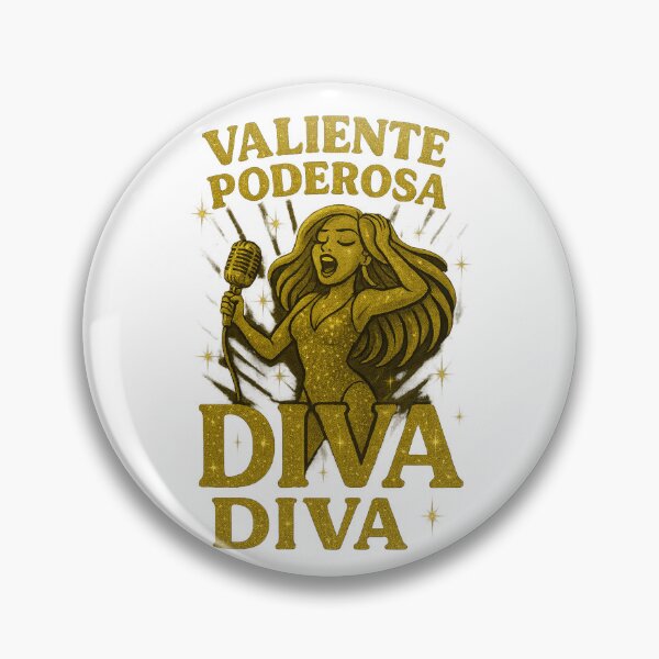 Item preview, Brave Powerful DIVA - Brilliant Pop Style Design for Eurofans and Melody Fans designed and sold by Café & caos.